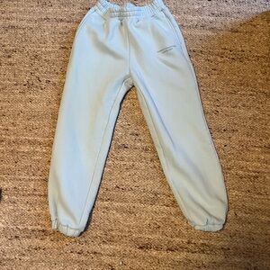 Light Blue Women's Fleece Jogger Sweatpants